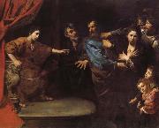 VALENTIN DE BOULOGNE L'innocence de Suzanne reconnue ou le jugement de Daniel oil painting artist